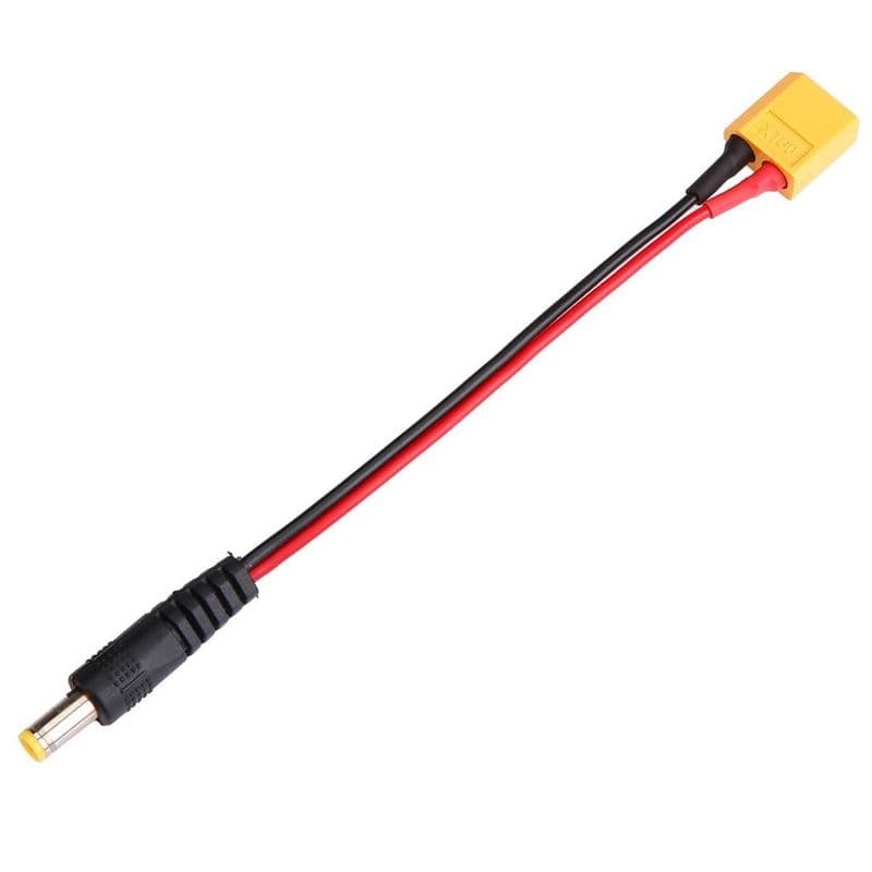 XT60 Male to DC Jack Male Plug Connector - View 2