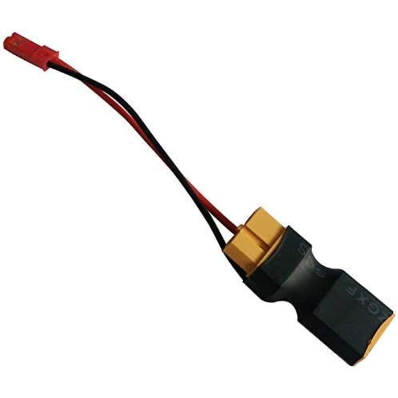 Safe Connect XT-60 Connector Pair with JST Female Connector In-line Power Adapter Lead - View 2