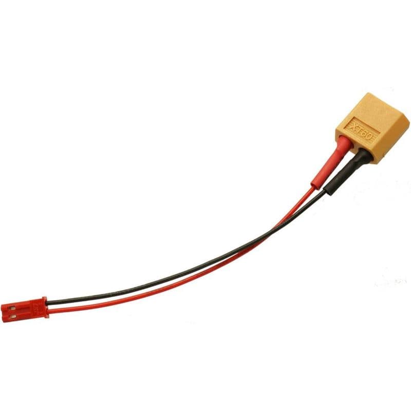XT60 Female To JST Male Adapter With 10cm 22AWG Wire - View 2