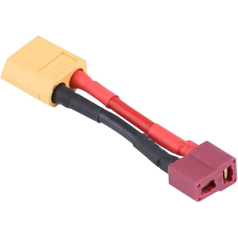 XT60 Male To T Plug Female Connector With 14AWG Wire - View 3