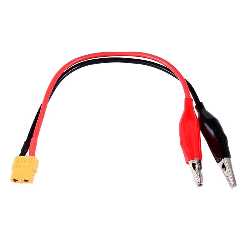 Alligator Clips to XT60 Female Adapter Cable DW-Alligator - View 2
