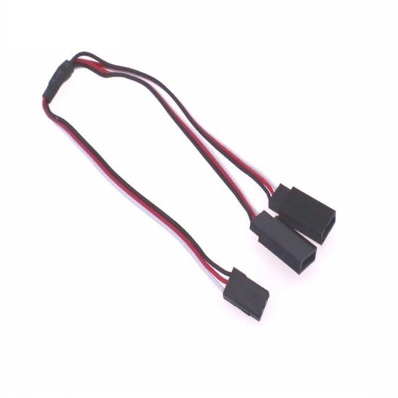 30cm 60core 1JR Male To 2 Futaba Female Y Type Servo Wire - View 2