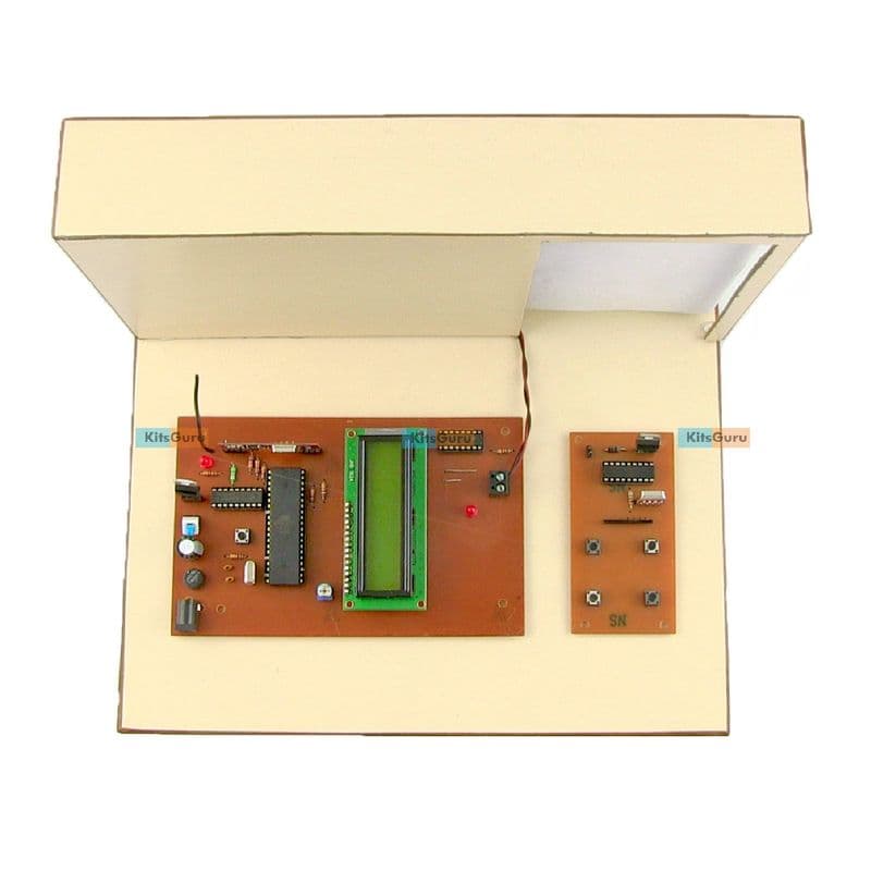 RF remote controlled door lock - View 1