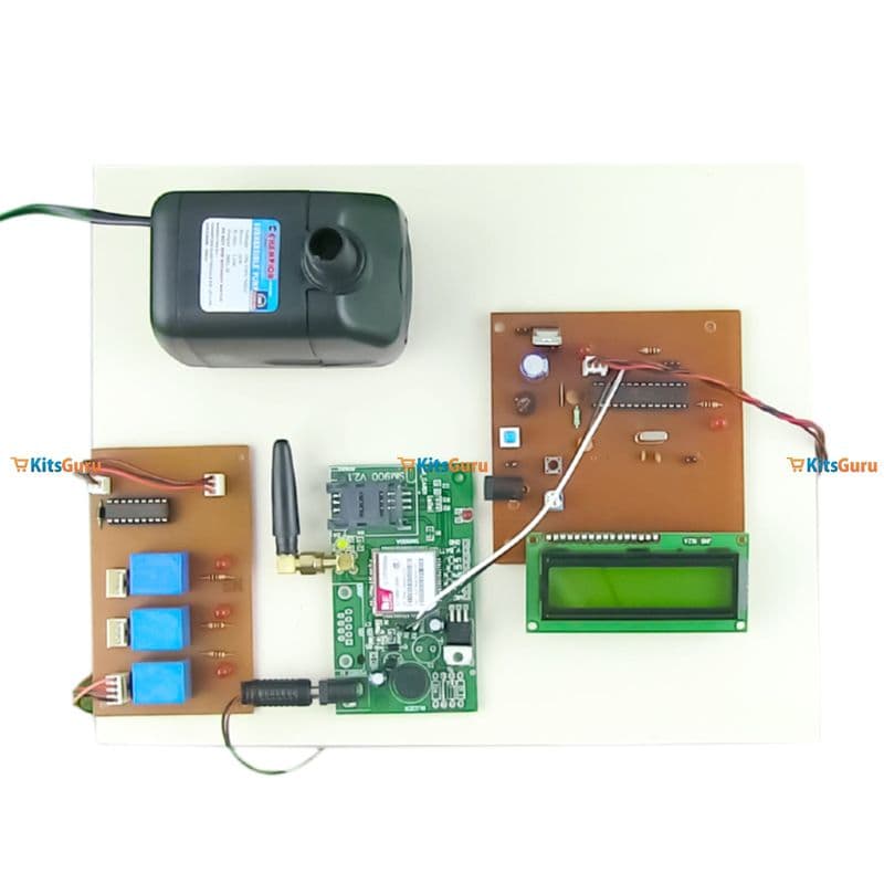 SMS Based Irrigation System Using GSM - View 1