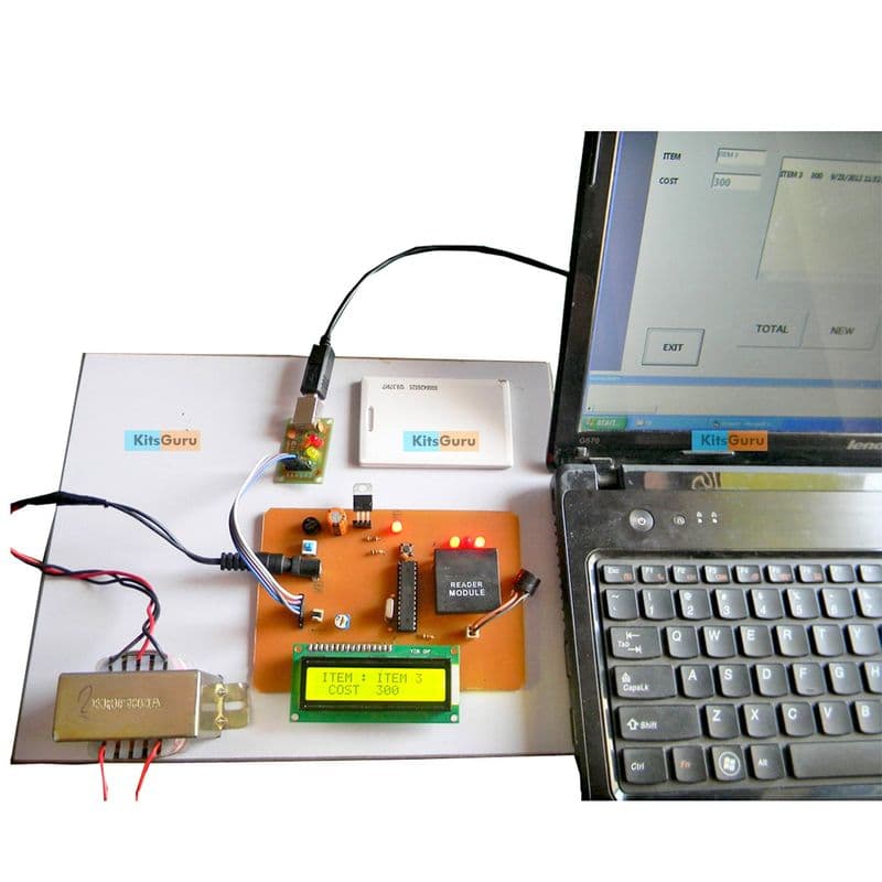 RFID Based Consumer billing system - View 1