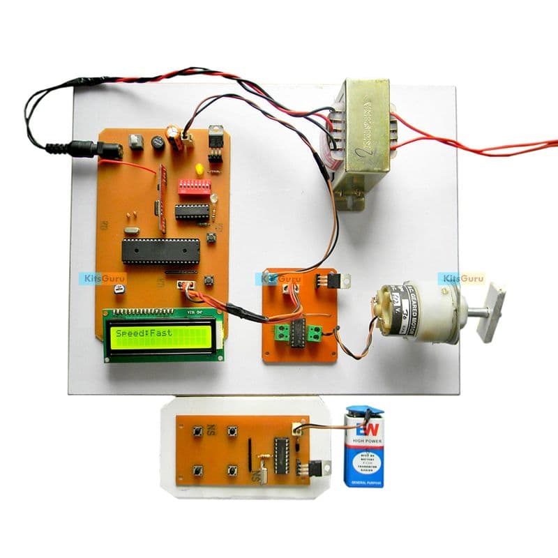 Wireless DC motor controller - View 1