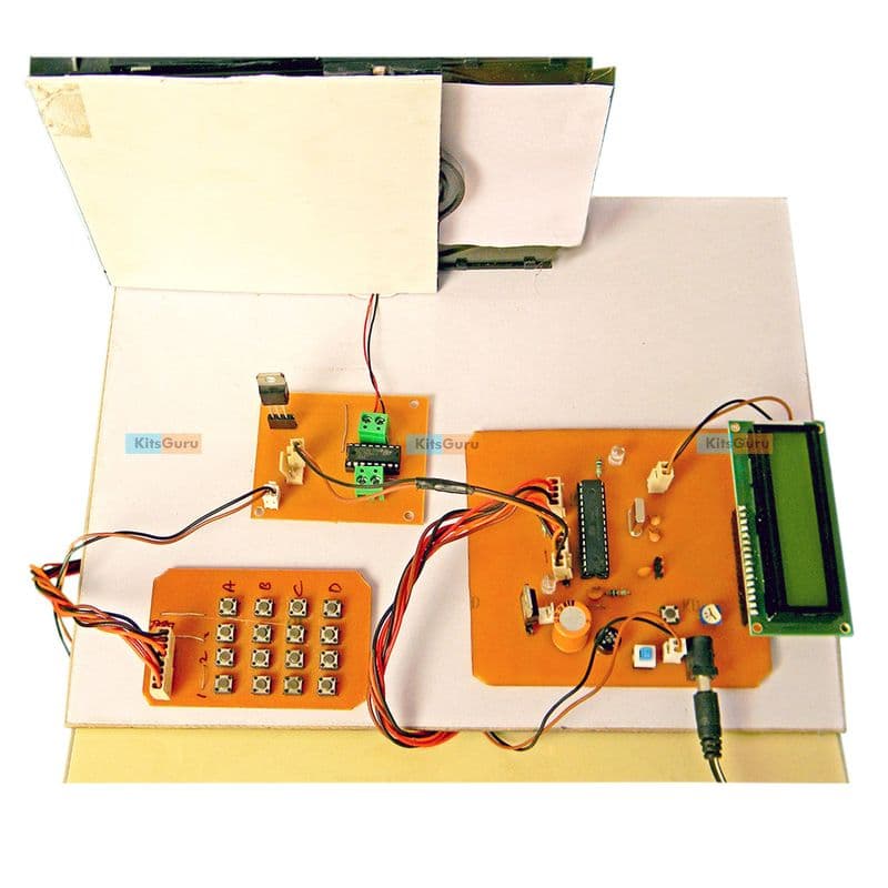 Password based Door Lock System - View 1
