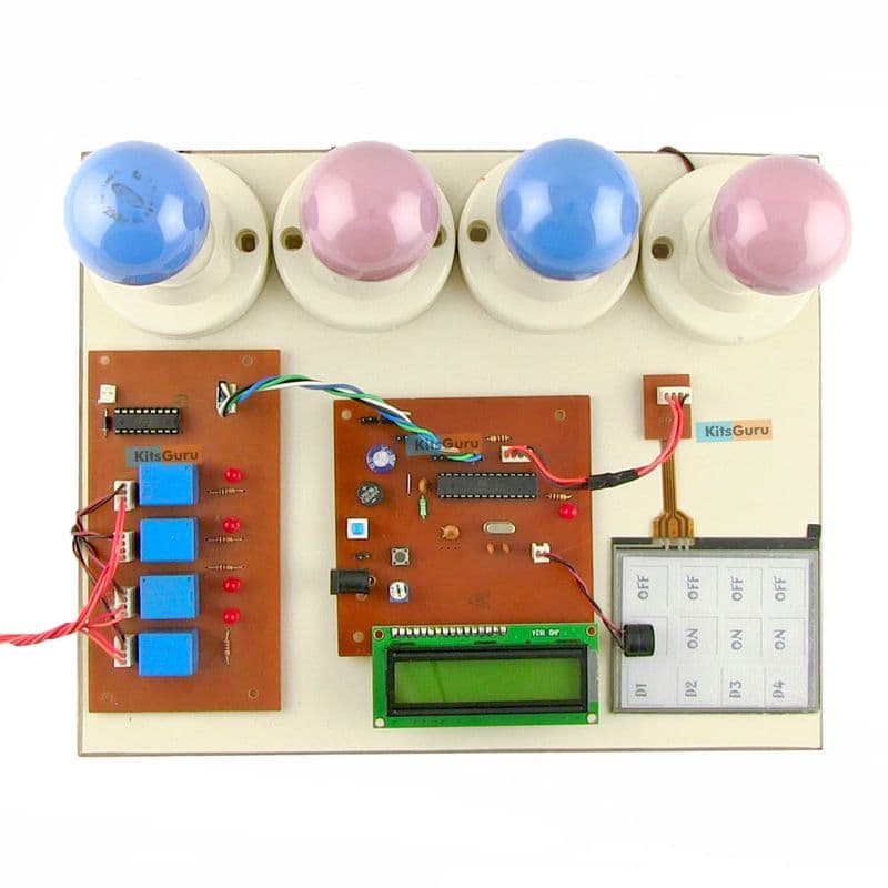 Touch Screen based Industrial Automation B.Tech Major Project - View 1