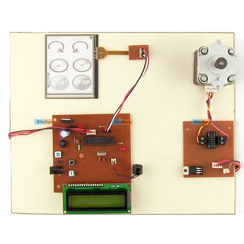 Touch Screen Control Stepper Motor - View 1