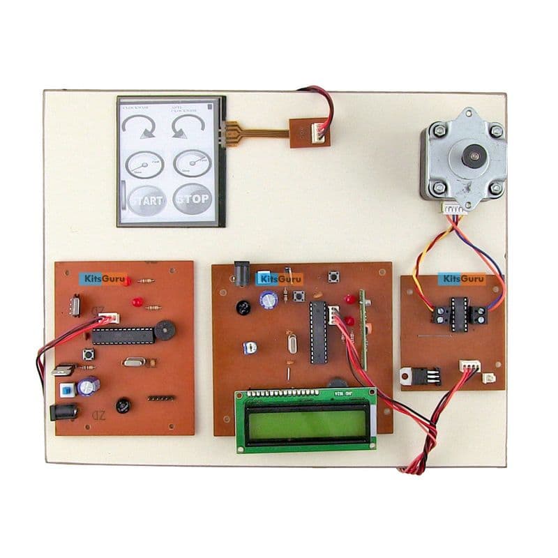 Wireless control Stepper motor - View 1