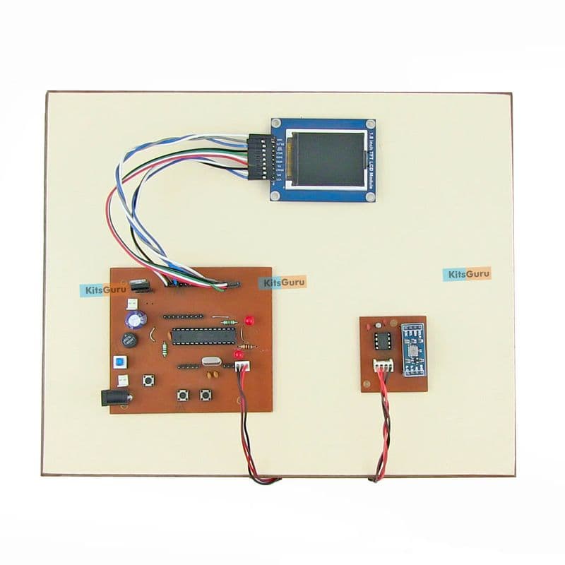 TFT based advanced data logger with graphics display and auto storing capability for Atmospheric pressure and Temperature. - View 1