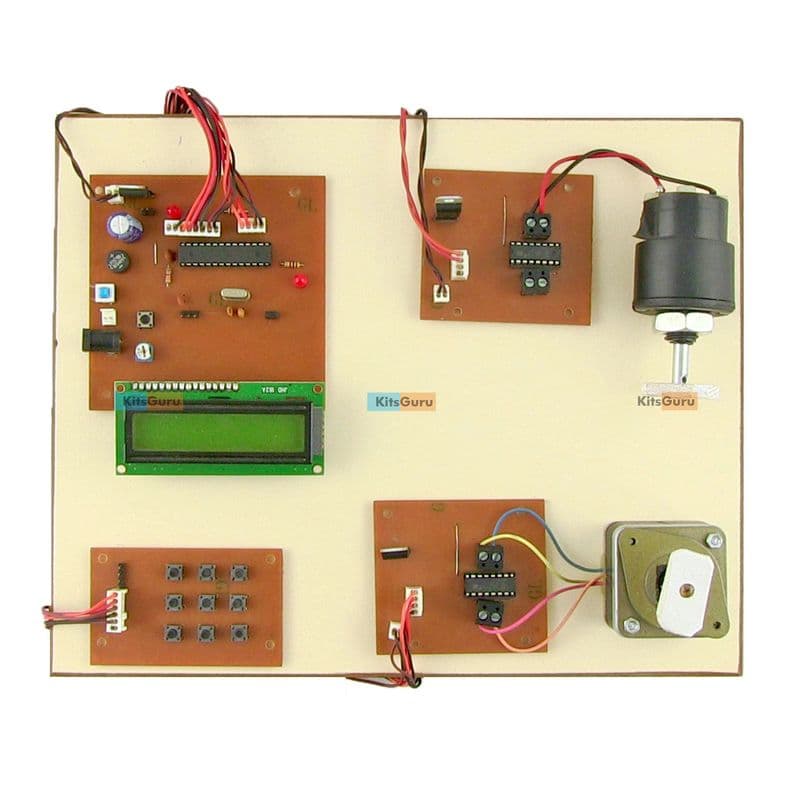 Speed And Direction Control of DC and Stepper Motor - View 1