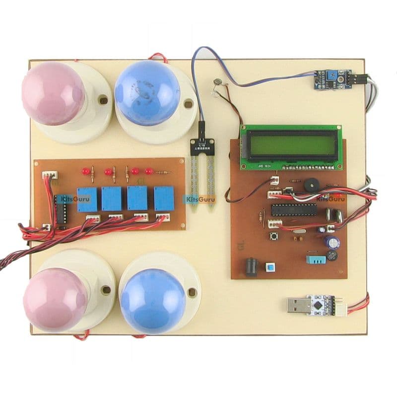 Monitor and control of green house environment - View 1