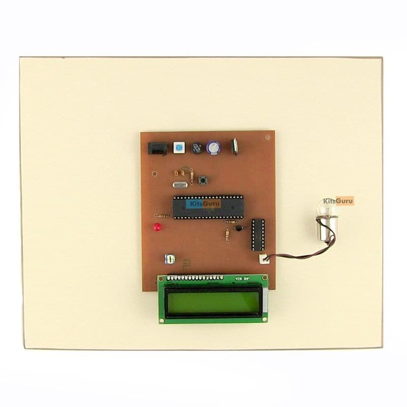 Beacon flasher using microcontroller and PWM fed MOSFET - View 1