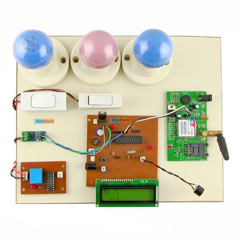 GSM based energy meter billing with load control - View 1