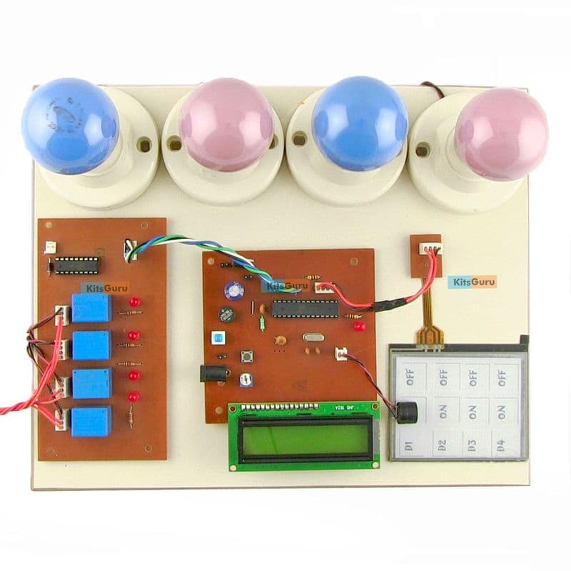 Modern home automation system using intelligent touch screen - View 1