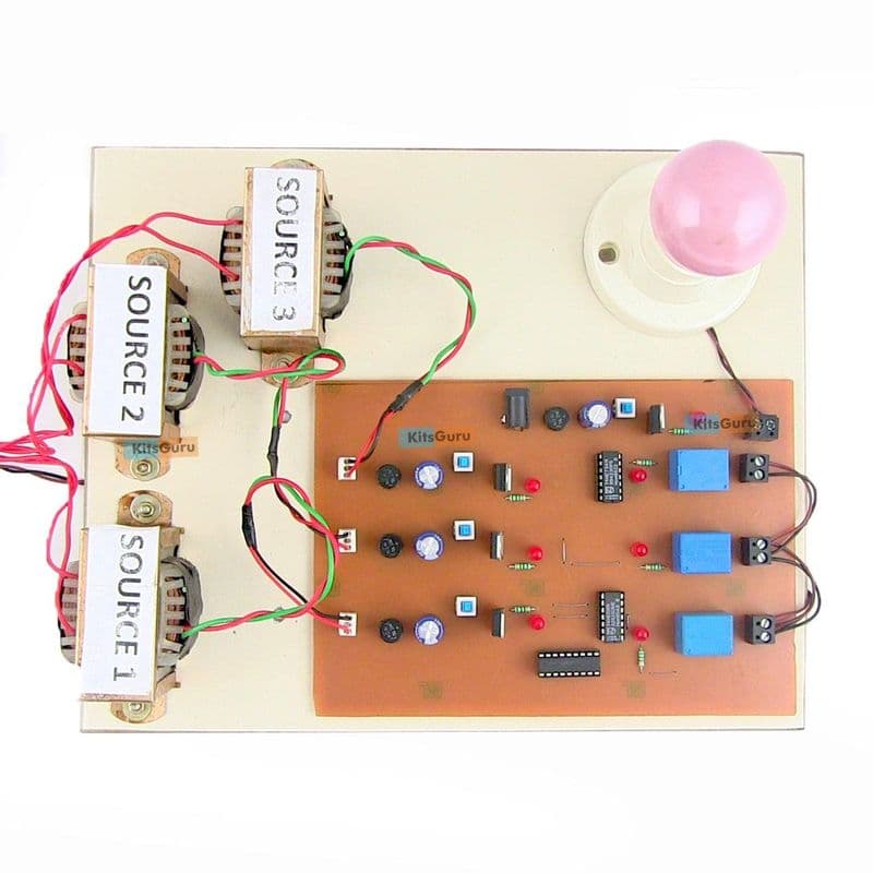 Automatic three phase Changer Over - View 1