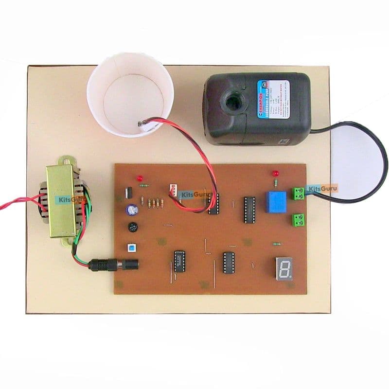 Intelligent Water Pump Controller with water level display - View 1