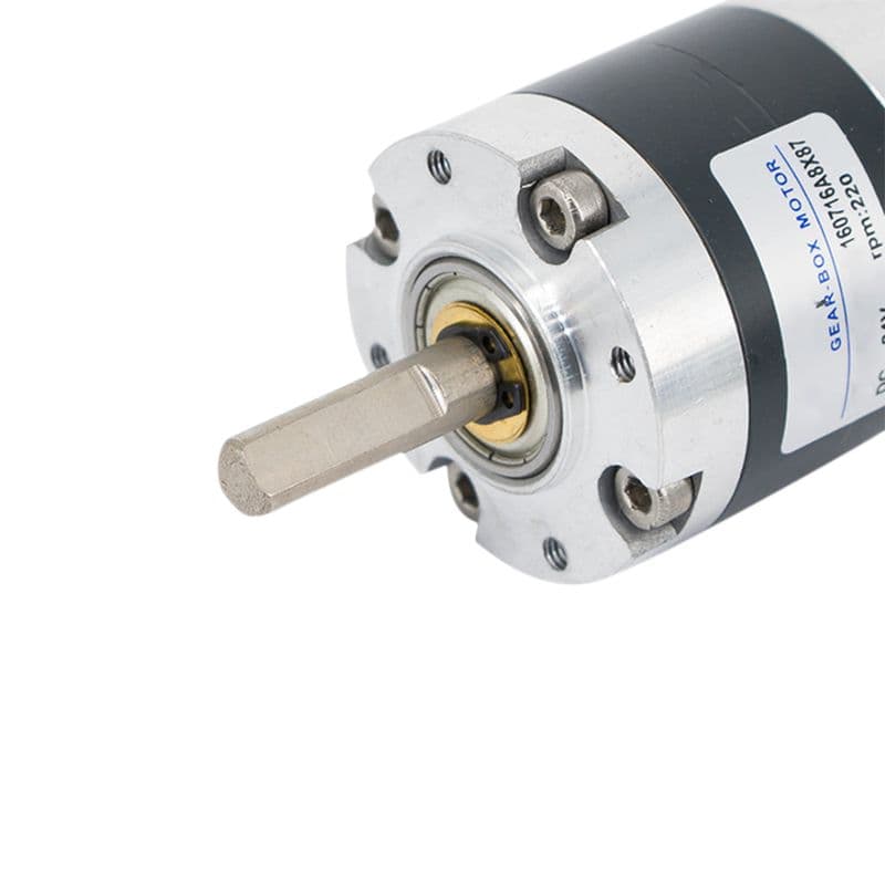 DC 24V 12RPM 45mm Diameter 45GX Planetary Geared Industrial Grade Highly Reliable and Full Copper Center Shaft motor - View 2