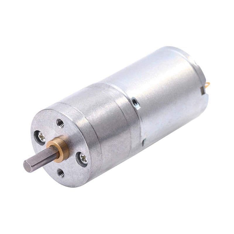 25GA370 DC 6V 60RPM Reduction Motor Low Speed High Torque Center Shaft D-Type - View 2