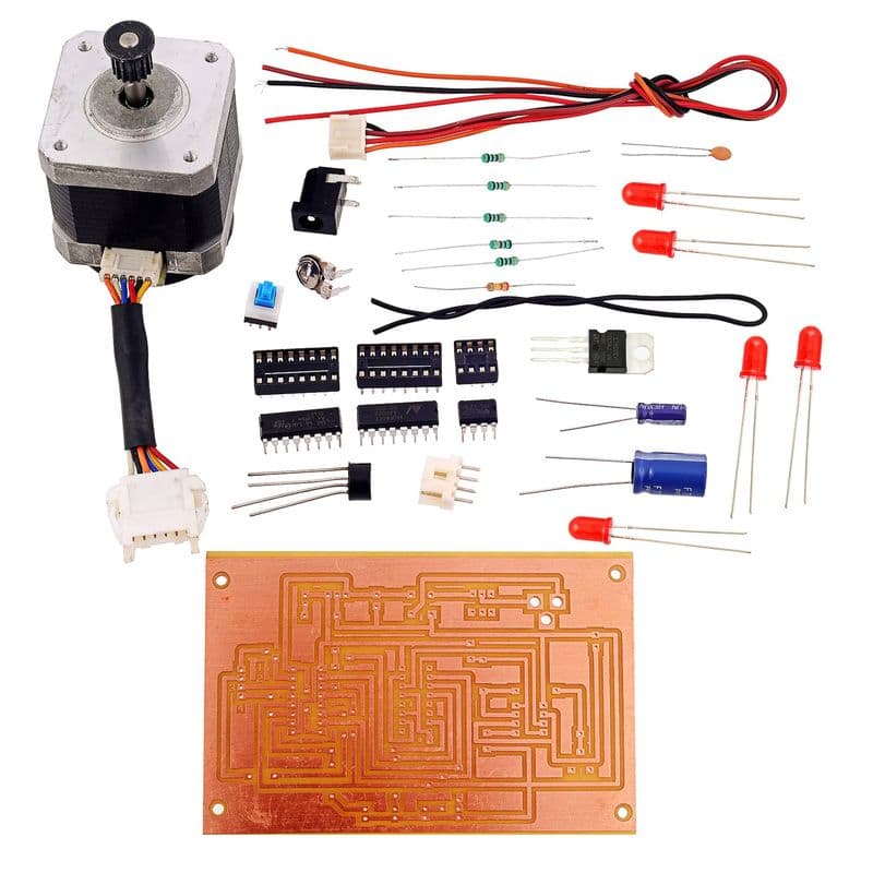 Speed Control Of Uni-Polar Stepper Motor - View 1