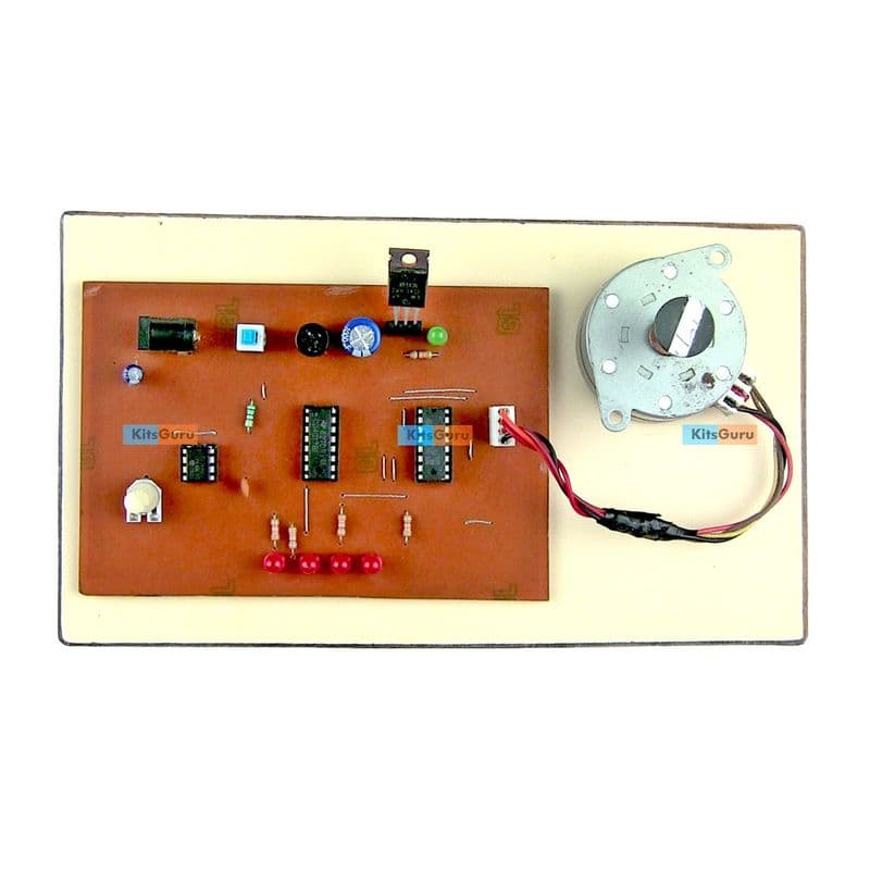 Speed Control Of Uni-Polar Stepper Motor - View 2
