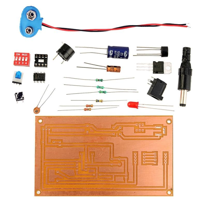 Adjustable 5 to 30 minutes timer circuit - View 1