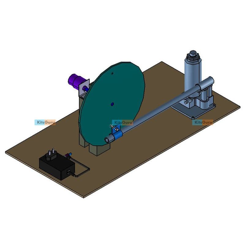 Motorized Hydraulic Jack - View 1