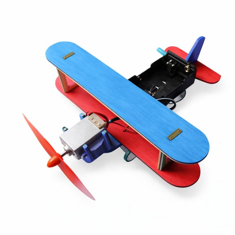 DIY Single Propeller Glider Plane – Wooden Assembly Fun for Kids - View 1