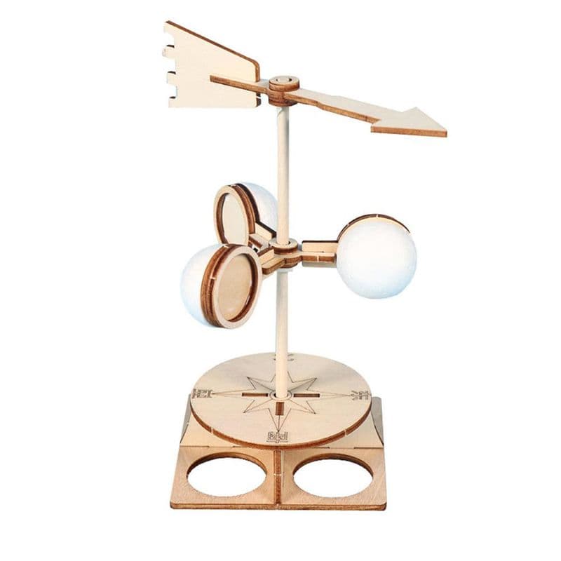 DIY Handmade Wooden Wind Indicator – Interactive STEM Toy - View 3