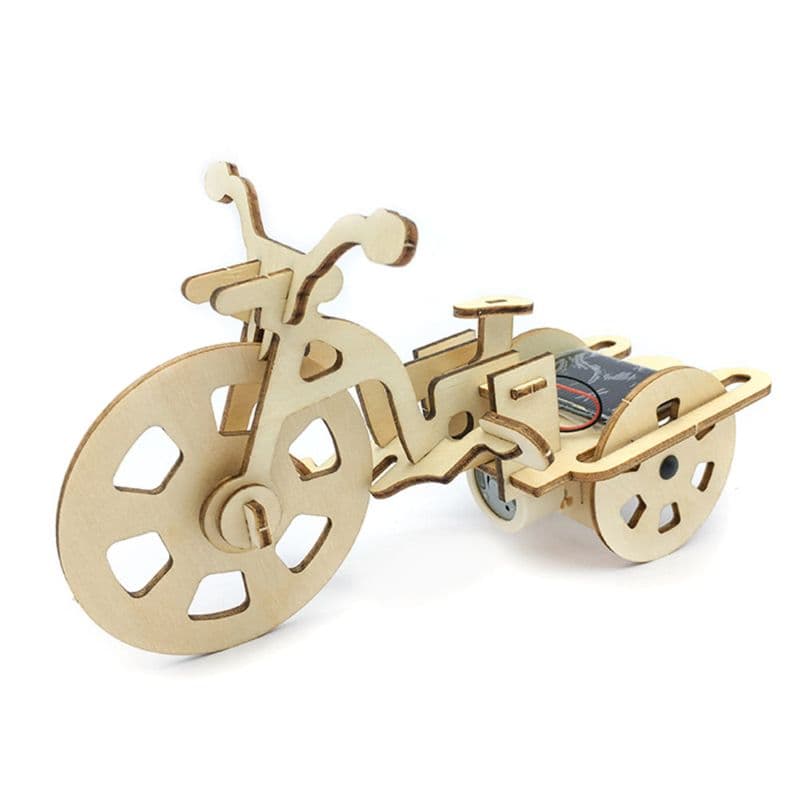 DIY Tricycle Model – STEM Toy for Creative Learning - View 1