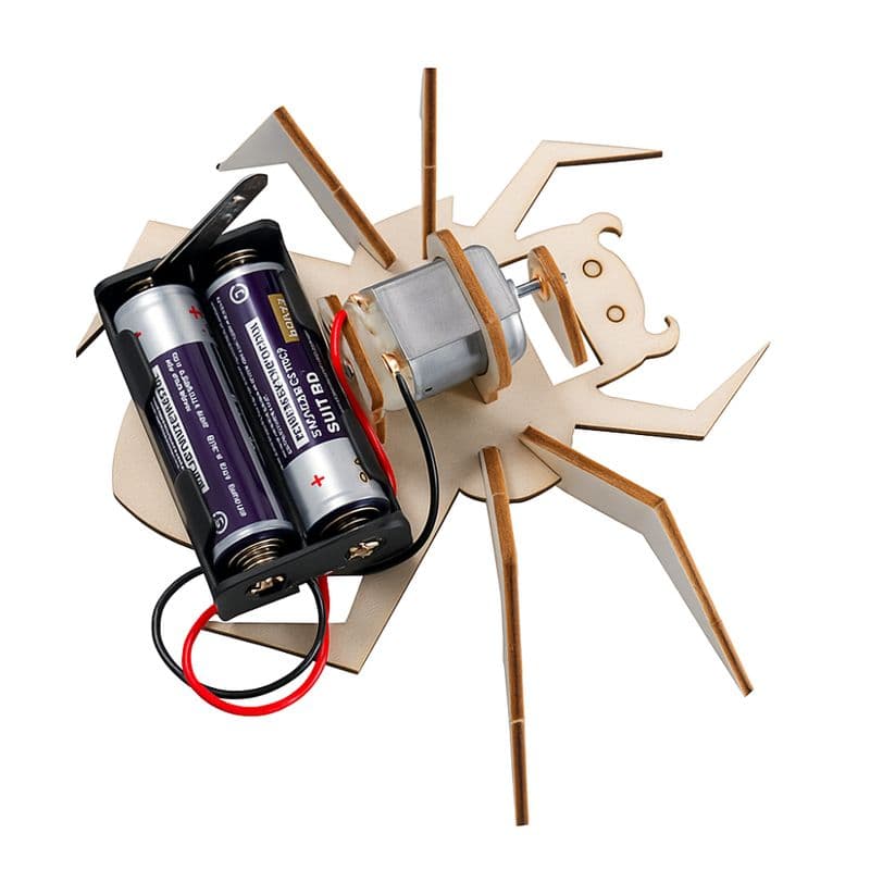 Electric Spider Robot – Puzzle Assembly Kit - View 1