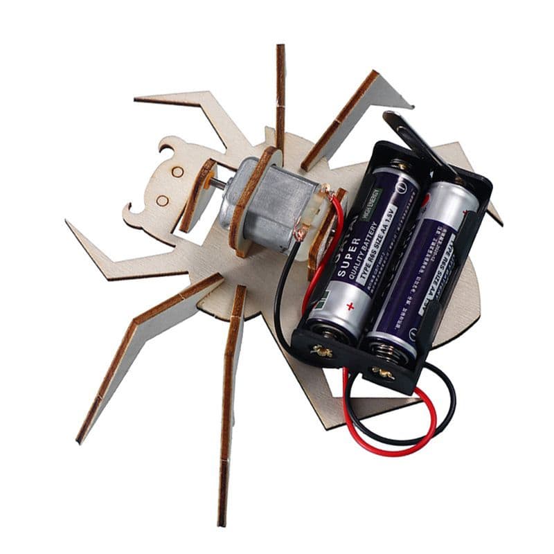 Electric Spider Robot – Puzzle Assembly Kit - View 2