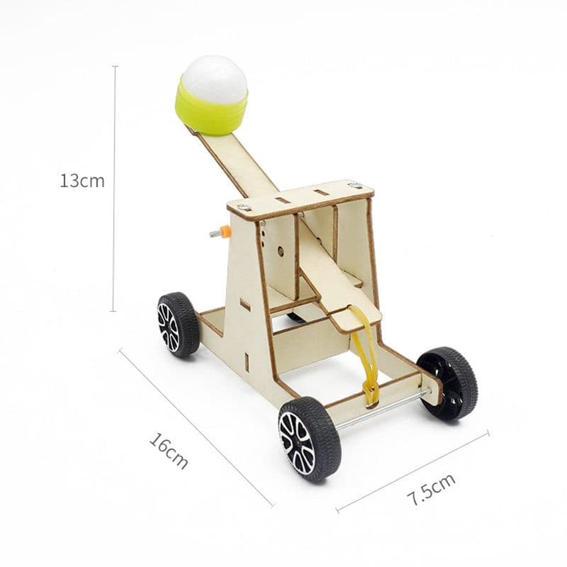 DIY Wooden Catapult – Creative STEM Educational Toy - View 2