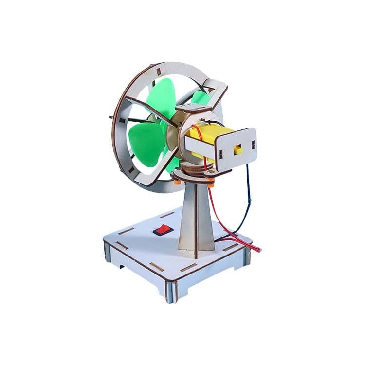 Whirlwind Tech! DIY Shaking Electric Fan STEM Kit - View 1