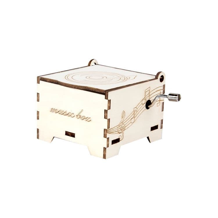 Tiny Tunes! DIY Hand-Cranked Music Box Kit - View 3