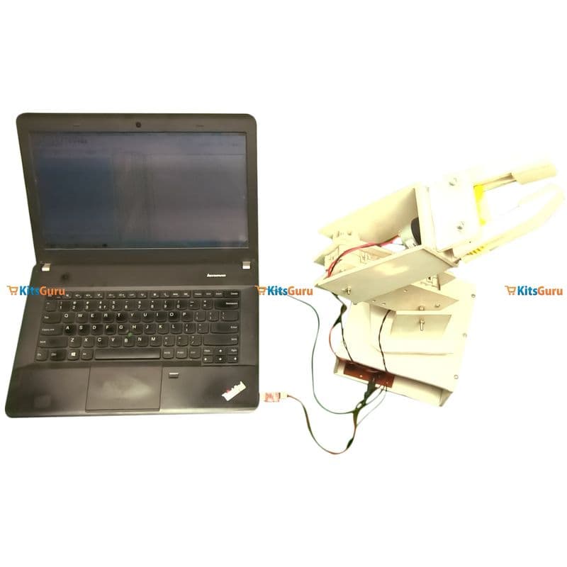 PC controlled robotic arm - View 1