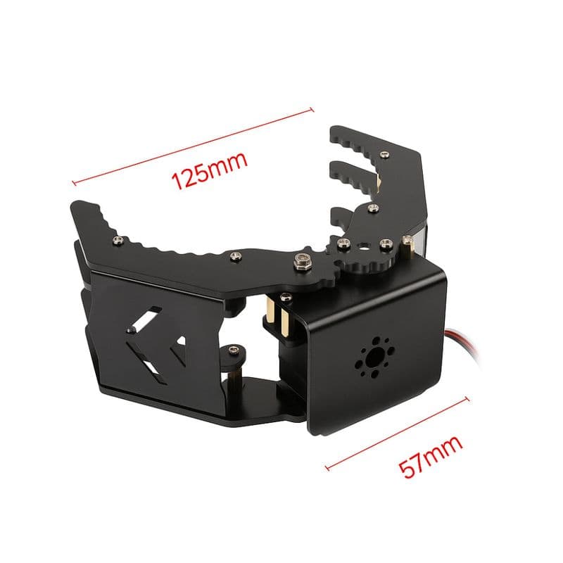 2DOF two degrees of Freedom Mechanical arm Gripper with servo motor DIY - View 3