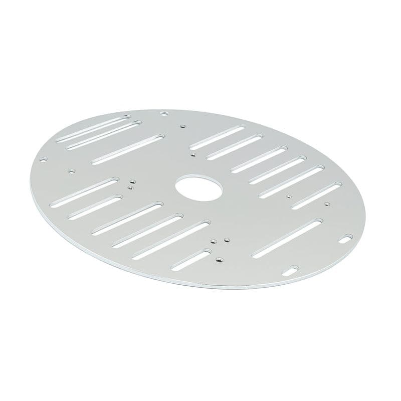 2WD Round 1.5mm Aluminum Alloy BO Motor Robot Chassis Round Plate Only - View 1