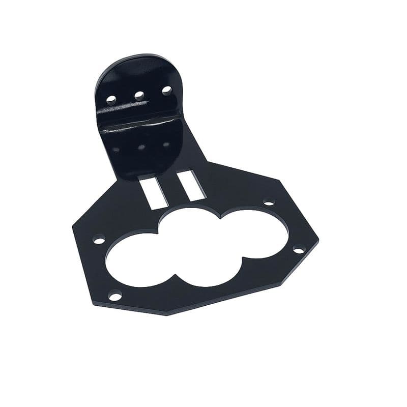 Black Cartoon ultrasonic sensor fixing bracket HC-SR04 (No Screws) - View 2