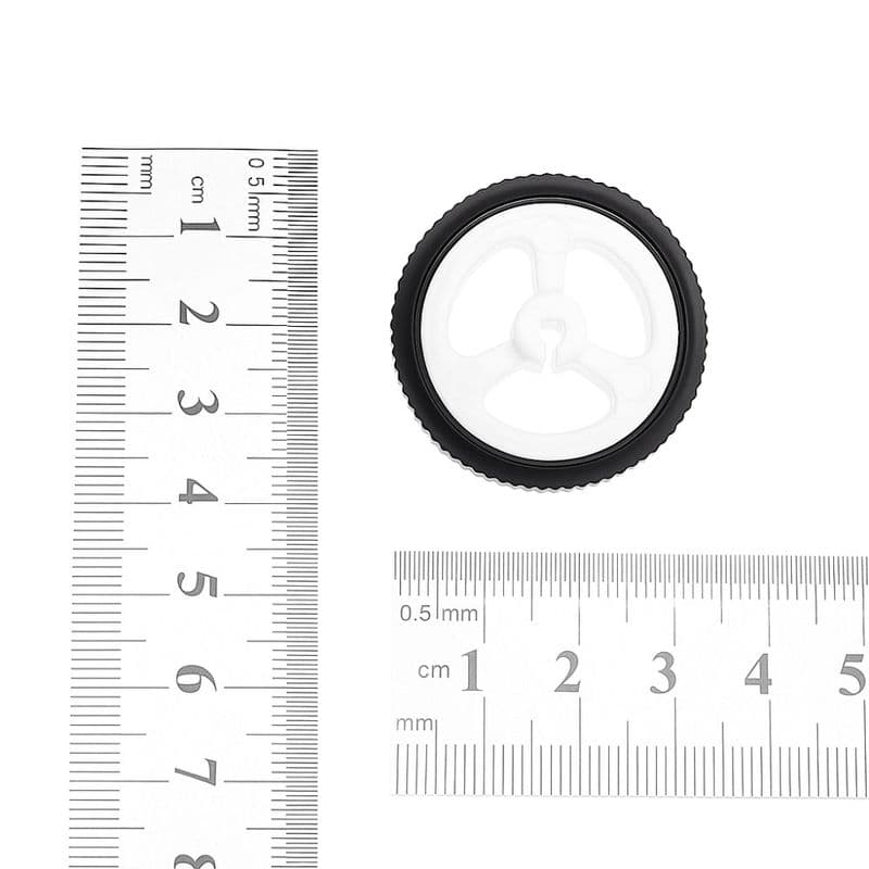34mm Mini Car N20 Motor Rubber Small Wheel - View 3