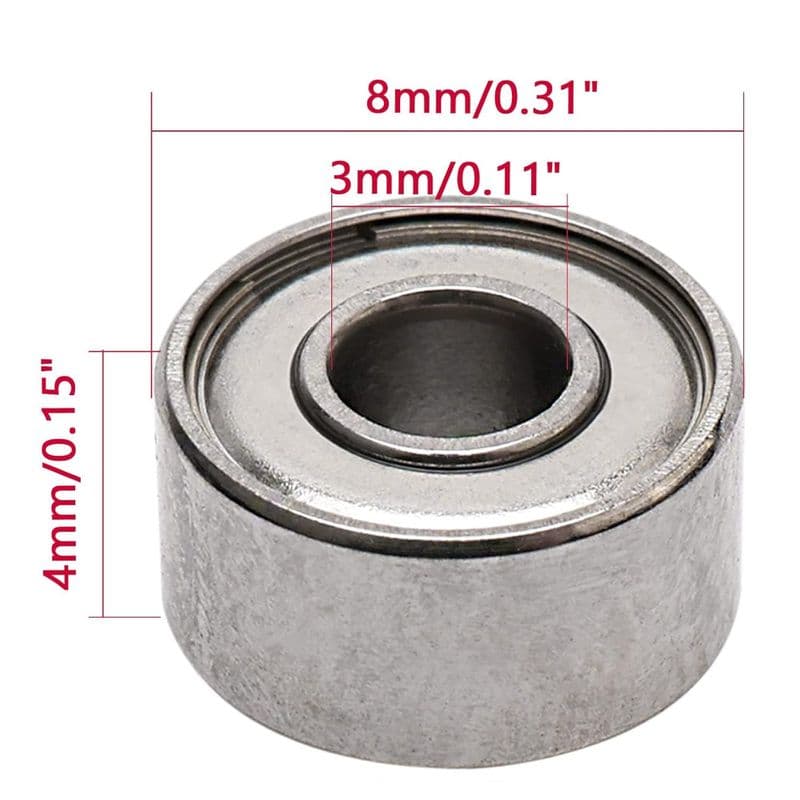 Stenless Steel Ball Bearing 3*8*4mm - View 3
