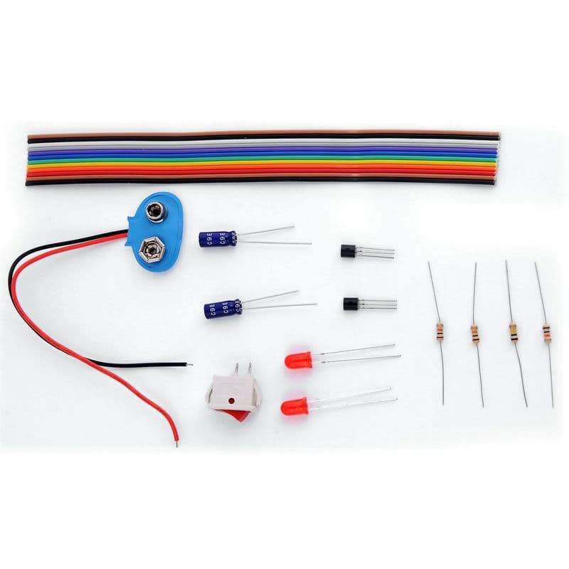 Astable multivibrator using Transistor - View 3