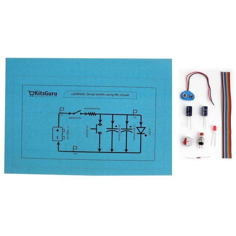 Delay switch using RC circuit - View 1