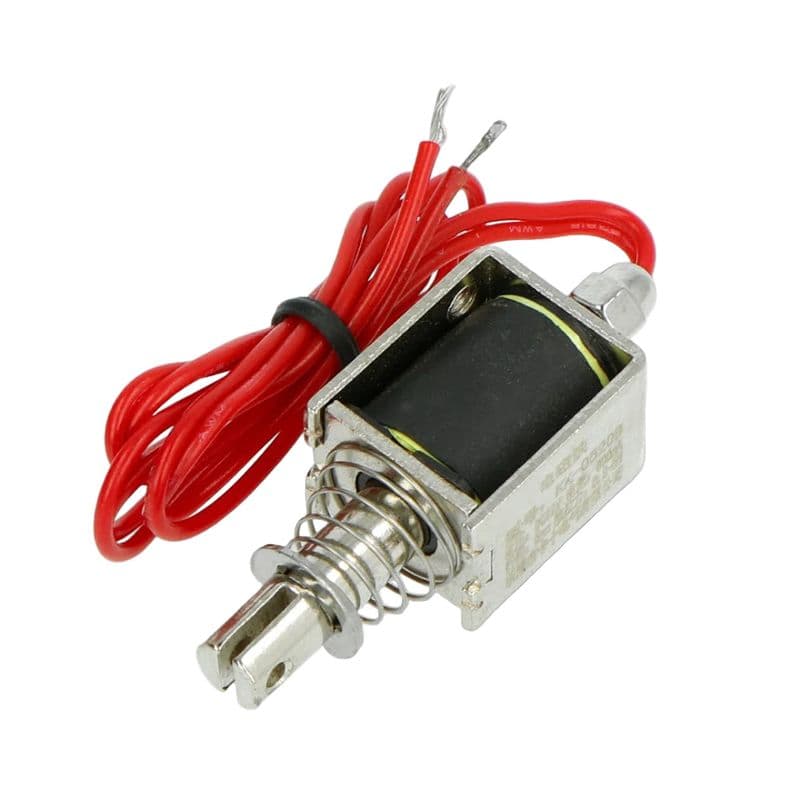DC 12V, Force 0.2N - 5N Solenoid Pull Push long stroke Electromagnet Industrial Grade - View 1