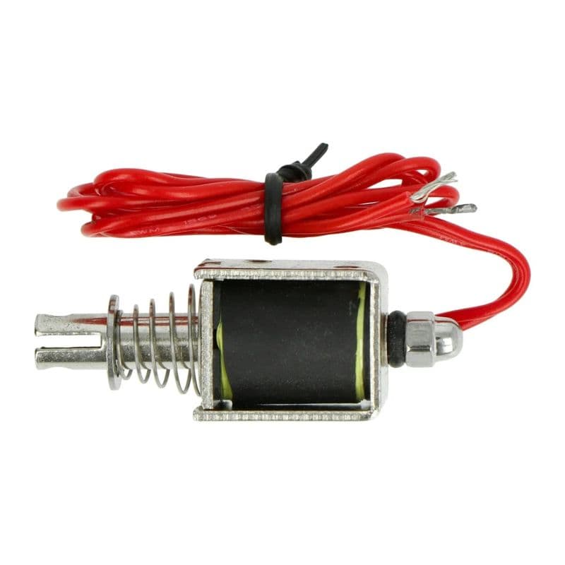 DC 12V, Force 0.2N - 5N Solenoid Pull Push long stroke Electromagnet Industrial Grade - View 2