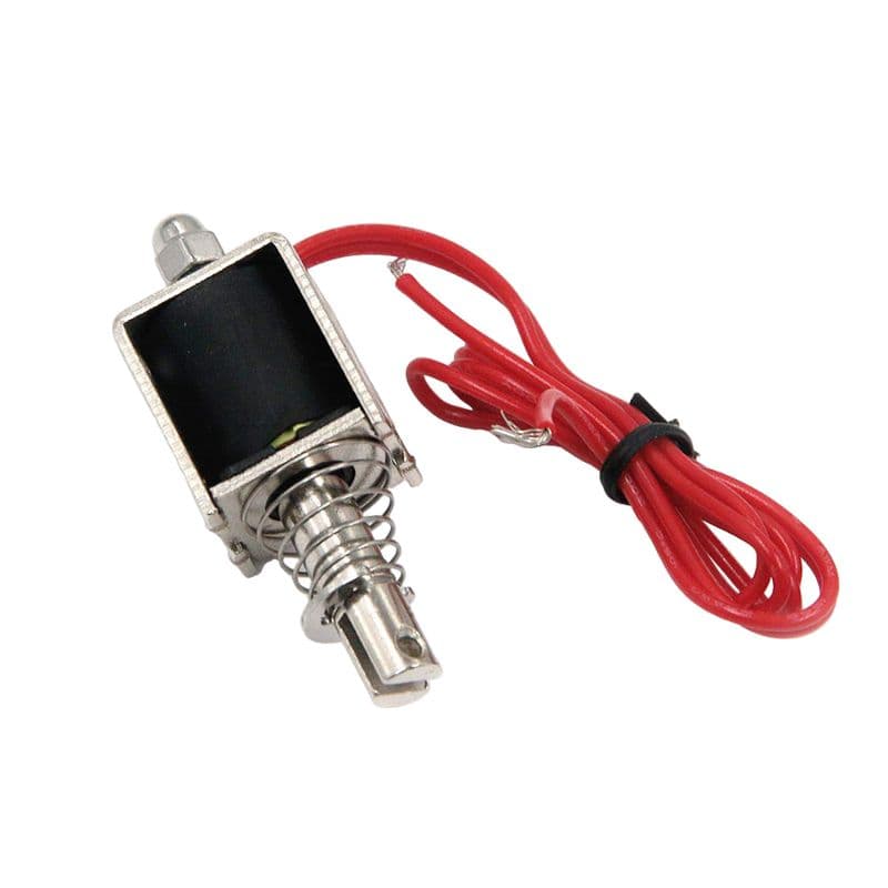 DC 12V, Force 0.2N - 5N Solenoid Pull Push long stroke Electromagnet Industrial Grade - View 3