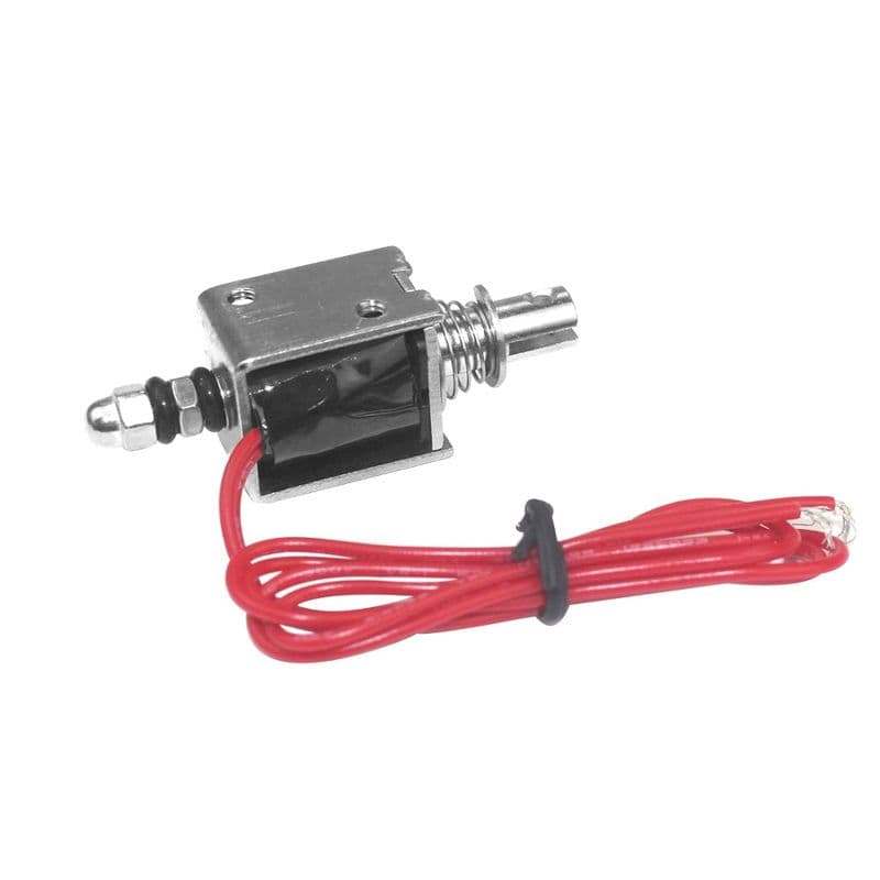 DC 12V, Force 0.4N - 8N Solenoid Pull Push long stroke Electromagnet Industrial Grade - View 2