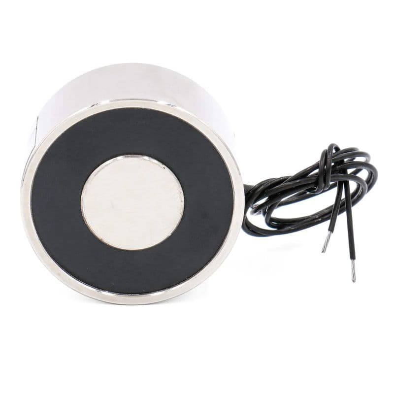 50x27mm 12V 55Kg 6W Circular Strong Industrial Electromagnet Lifting Magnet - View 1
