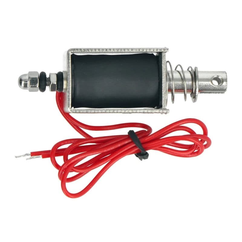 DC 12V Force 3.5N - 65N 36W Solenoid Pull Push long stroke 20mm Electromagnet Industrial Grade - View 1